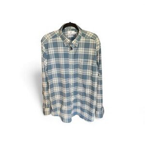 Southern Tide Intercoastal Button Down Plaid Shirt, Size L